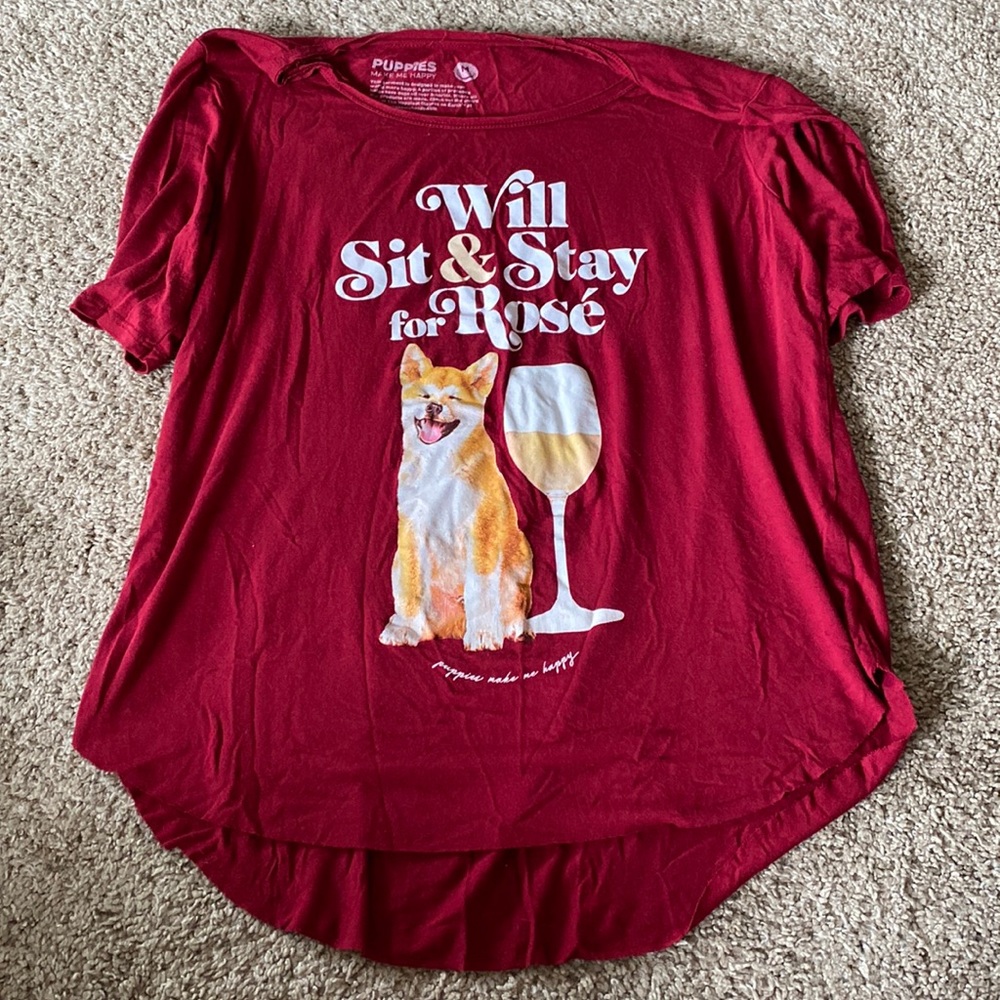 Rosé and Puppy shirt